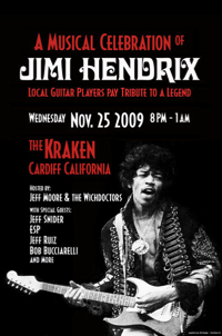 Jimi Hendrix Birthday Celebration 2009 hosted by Jeff Moore Guitar